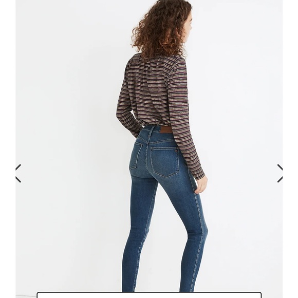 Madewell Roadtripper super soft jeans skinny ankle waist 26 - Picture 3 of 15